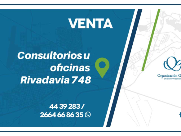 Consultorios u oficinas Rivadavia 748
