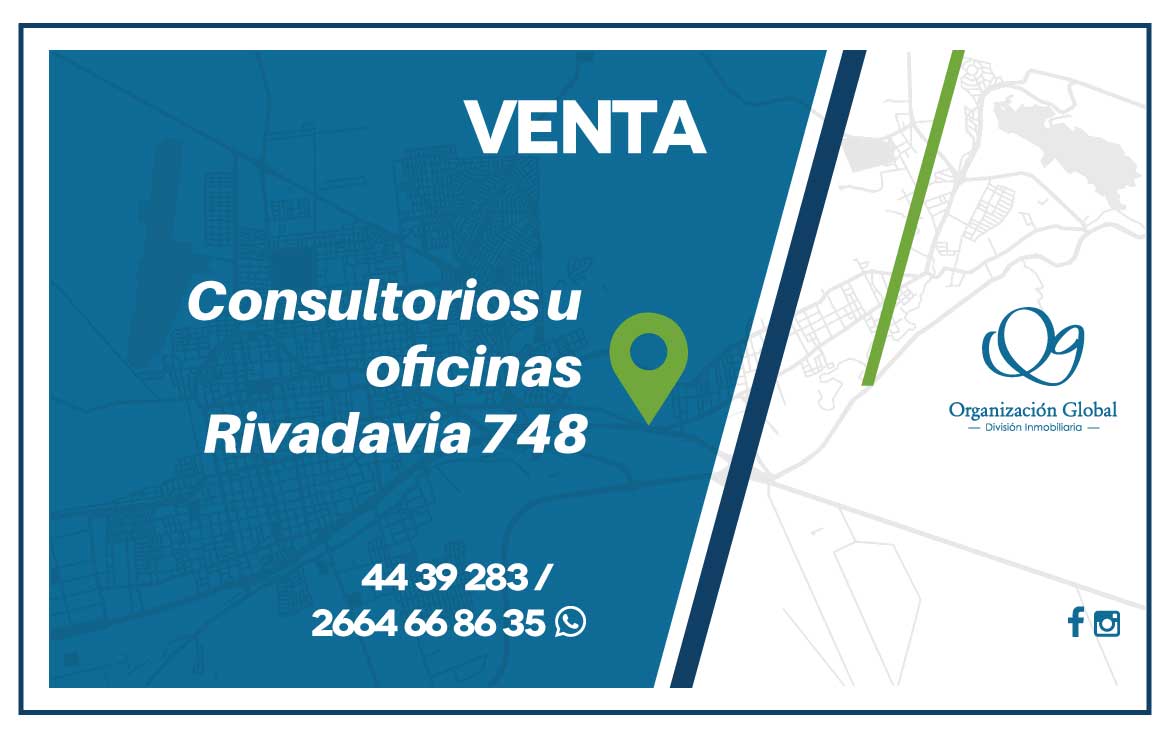 Consultorios u oficinas Rivadavia 748